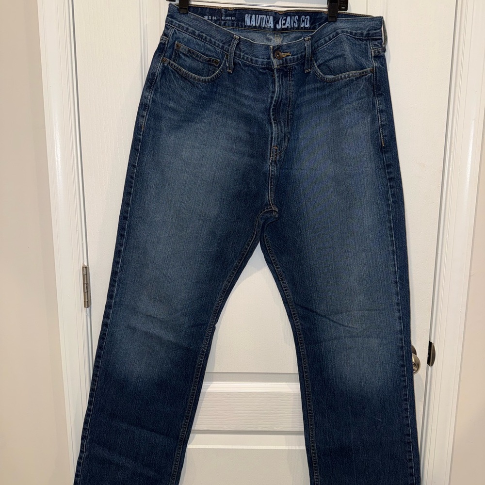 Nautica Men's Original Relaxed Stretch Denim
